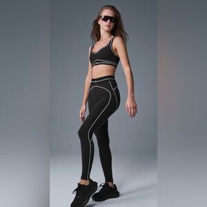ALO Yoga Alosoft high waist heart throb legging-  M